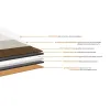 Panel winylowy Hobuco ze zintegrowanym podkładem Bordo Click SPC Anquilla 177600215